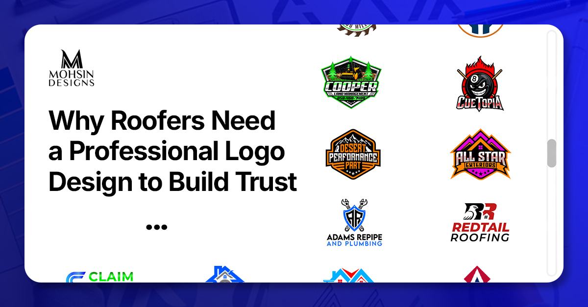 How Professional Logo Design for Roofers Builds Trust