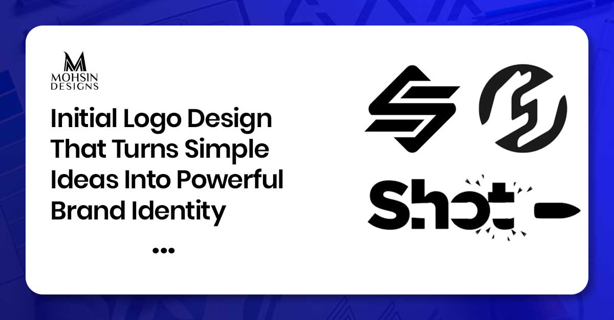 Initial Logo Design That Builds a Strong Brand Identity